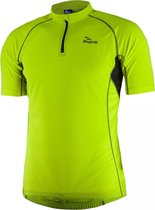 Wielershirt KM Perugia Fluor/Zwart M