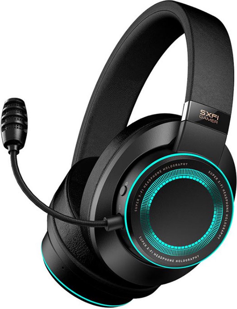 SXFI Gamer - Creative - Koptelefoon - Gaming Headset - Zwart - USB-C - 3.5mm Jack