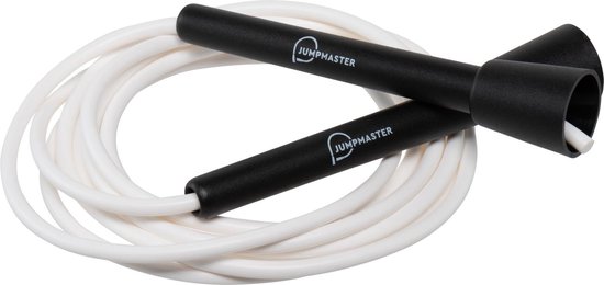 Jumpmaster Speed Rope Floyd - springtouw (black & white) 305cm/⌀5mm/100gr - jump rope |