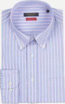 Steppin' Out Spring 2021  Regular Fit Button Down Shirt Mannen - Regular Fit - Katoen - Roze (42)