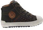 Jongens Veterschoenen & Klitteband Develab 41923-553 Kaki Suede Khaki - Maat 22