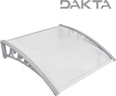 Dakta® Deurluifel | 120 cm | Overkapping | Weerbestendig | Afdak | Luifel | Aluminium
