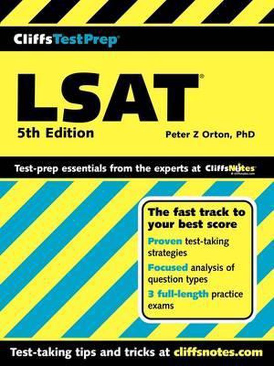 Cliffstestpreptm Lsat® - cover