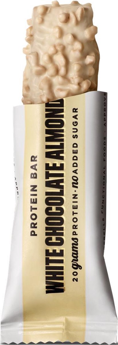 Barebells - Protein Bars (White Chocolate/Almond - 12 x 55 gram) - Eiwitreep - Energiereep — afbeelding 4