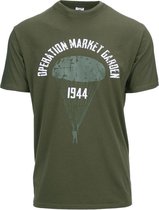 Fostex Garments - T-shirt Operation Market Garden (kleur: Groen / maat: M)