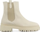 DL Sport Vrouwen Nubuck       Enkellaarsjes / Laarzen / Damesschoenen 6105 - Wit - Maat 40