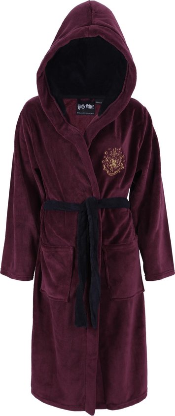Bordeauxrode kamerjas voor mannen Harry Potter Zweinstein L/XL | bol.com