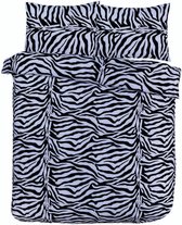 Husch - Zebra - 200 x 220/220 - Zebraprint - Zwart/wit