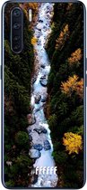 6F hoesje - geschikt voor OPPO A91 -  Transparant TPU Case - Forest River #ffffff