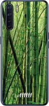 6F hoesje - geschikt voor OPPO A91 -  Transparant TPU Case - Bamboo #ffffff