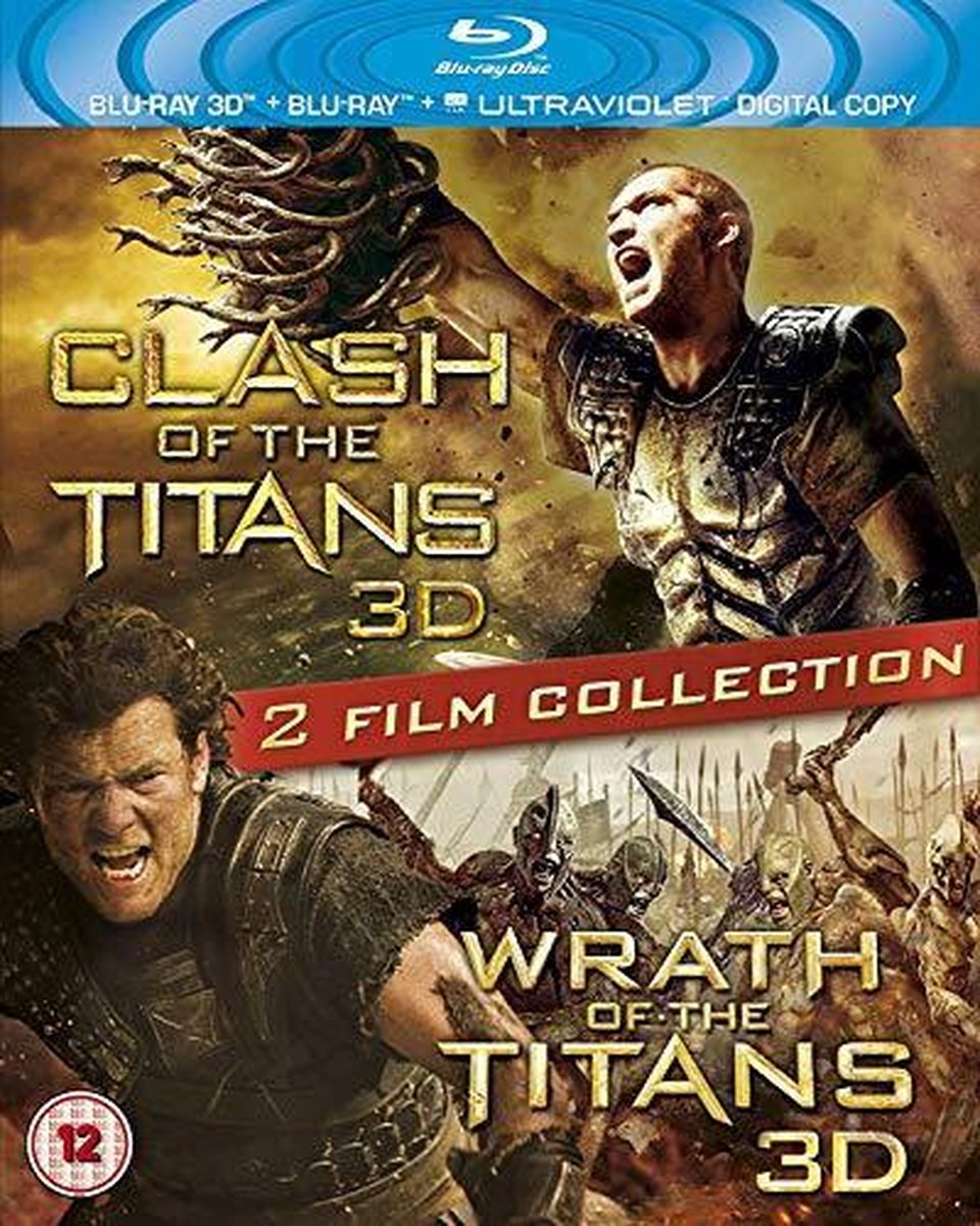 Clash Of The Titans & Wrath Of The Titans (3D Blu-ray) (Import