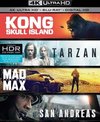 Discovery 2017 box (Kong - Tarzan - Mad Max - San Andreas) (4K Ultra HD Blu-ray)