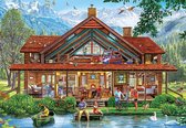 Camping Lodge -  Puzzel 1000 XXL  Stukken  Masterpieces