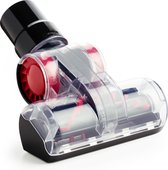 Navaris stofzuigerborstel voor dierenhaar - Universele turboborstel met 2x adapter - Opzetstuk voor 32 en 35 mm aansluitingen - Ideaal bij huisdieren