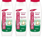 Borotalco Shower Gel Velvet Vanilla & Amber Multi Pack - 3 x 250 ml