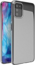 Samsung Galaxy A03s Hoesje - MobyDefend Transparante TPU Gelcase - Volledig Doorzichtig - GSM Hoesje - Telefoonhoesje Geschikt Voor: Samsung Galaxy A03s