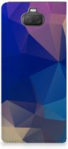 Stand Case Sony Xperia 10 Polygon Dark