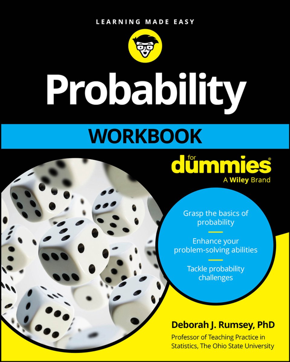 Omslag van Probability Workbook For Dummies