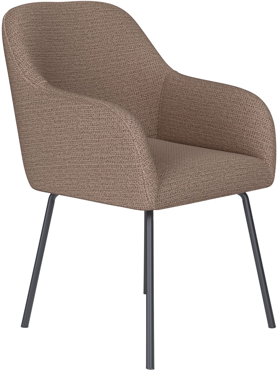 Housecraft Living Otis Eetkamerstoel Metaal Taupe