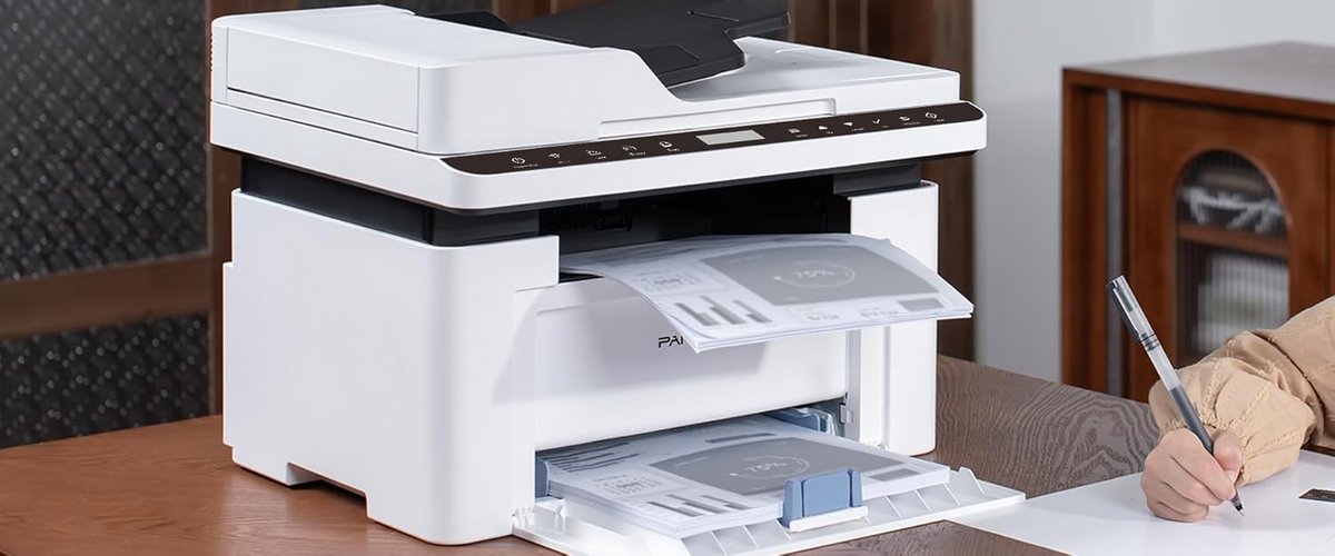 Compacte Multifunctionele Laserprinter met Wifi en Scanner
