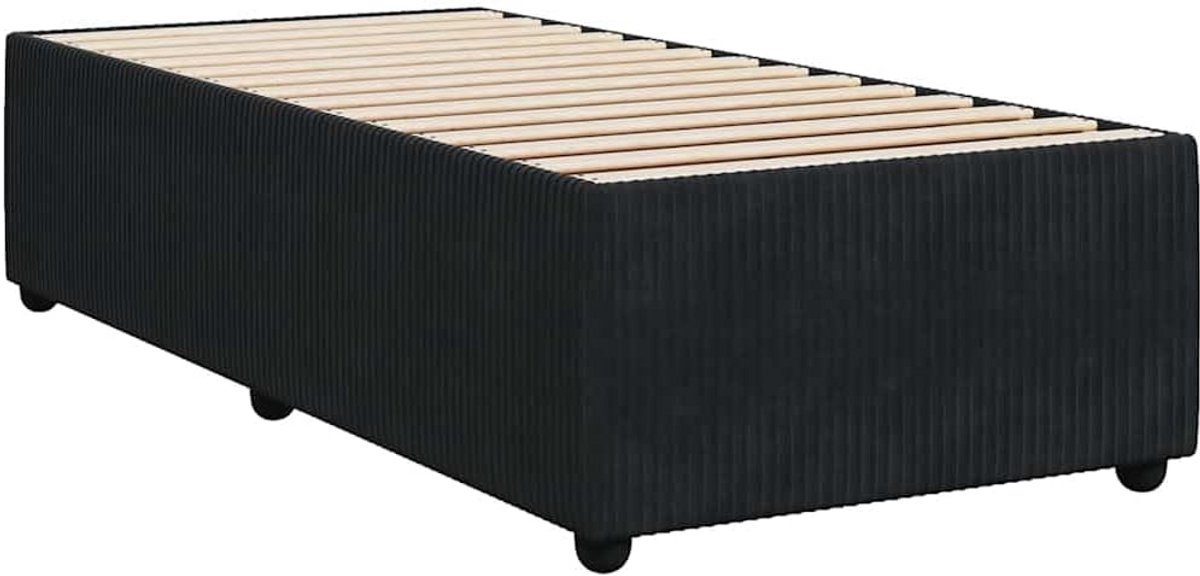 Luxe Fluwelen Bedframe 90x200 cm met Lattenbodem voor Slaapkamer