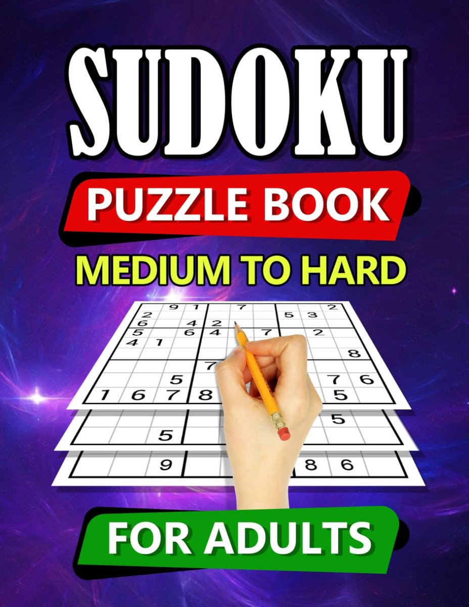 700 Sudoku Puzzelboek Middelzwaar tot Moeilijk voor Volwassenen met Oplossingen