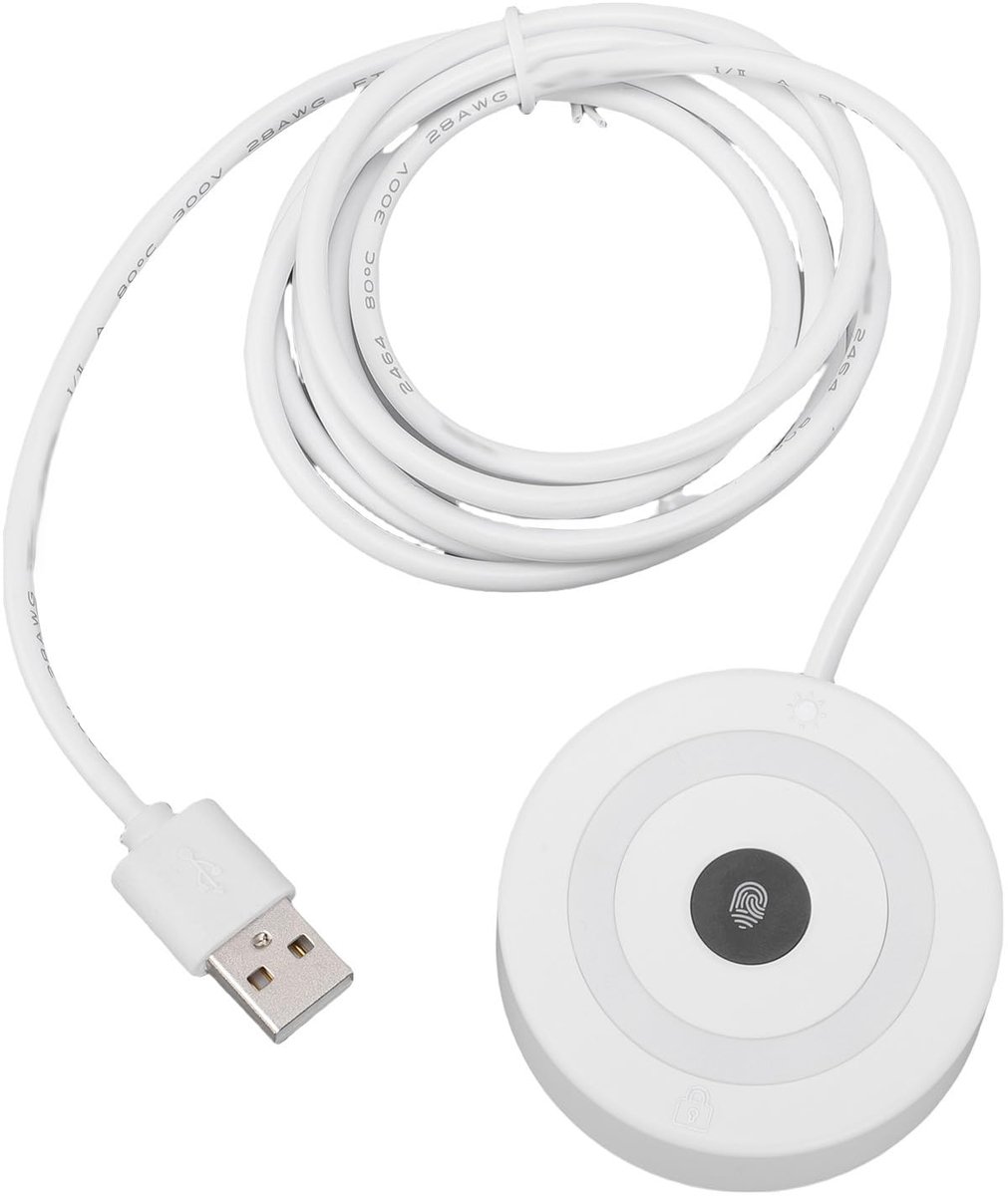 USB Vingerafdruklezer - Biometrische Authenticatie - 360 Graden Touch Technologie