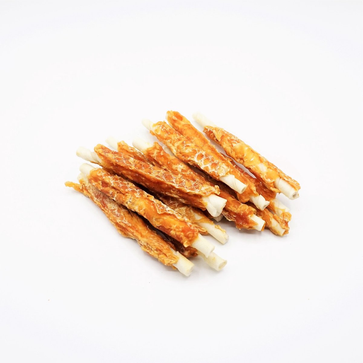 Hondensnackie Rawhide met Kip – 20 cm – 500 Gram – Natuurlijke en Smaakvolle Kauwsnack