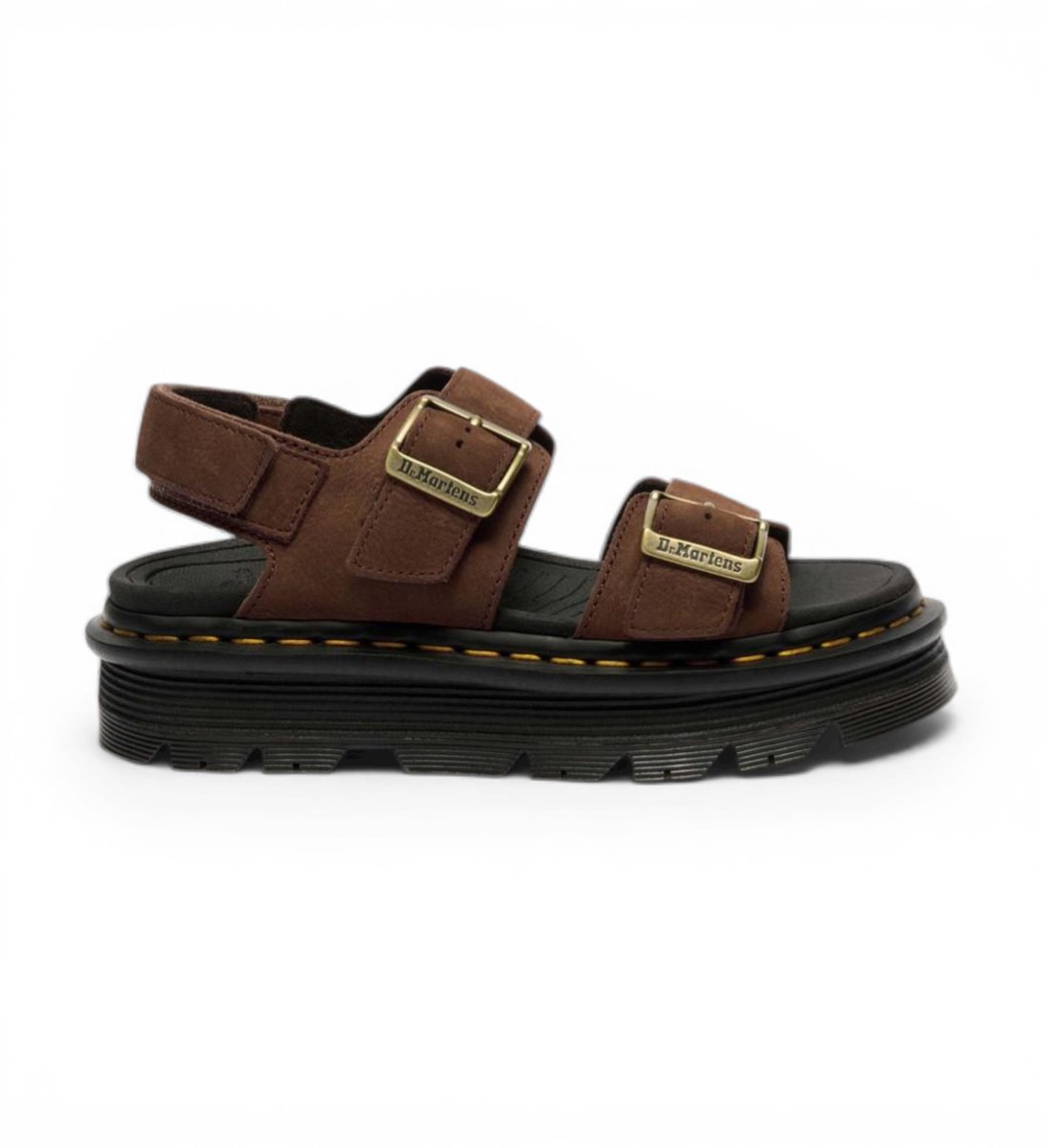 Dr Martens Bruine Zebzag Leren Sandalen