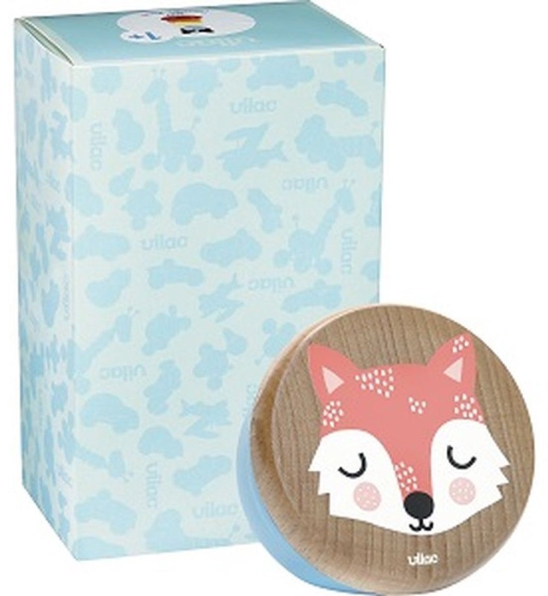 Vilac muziekdoos vos - baby cadeau - multicolor - decoratief.