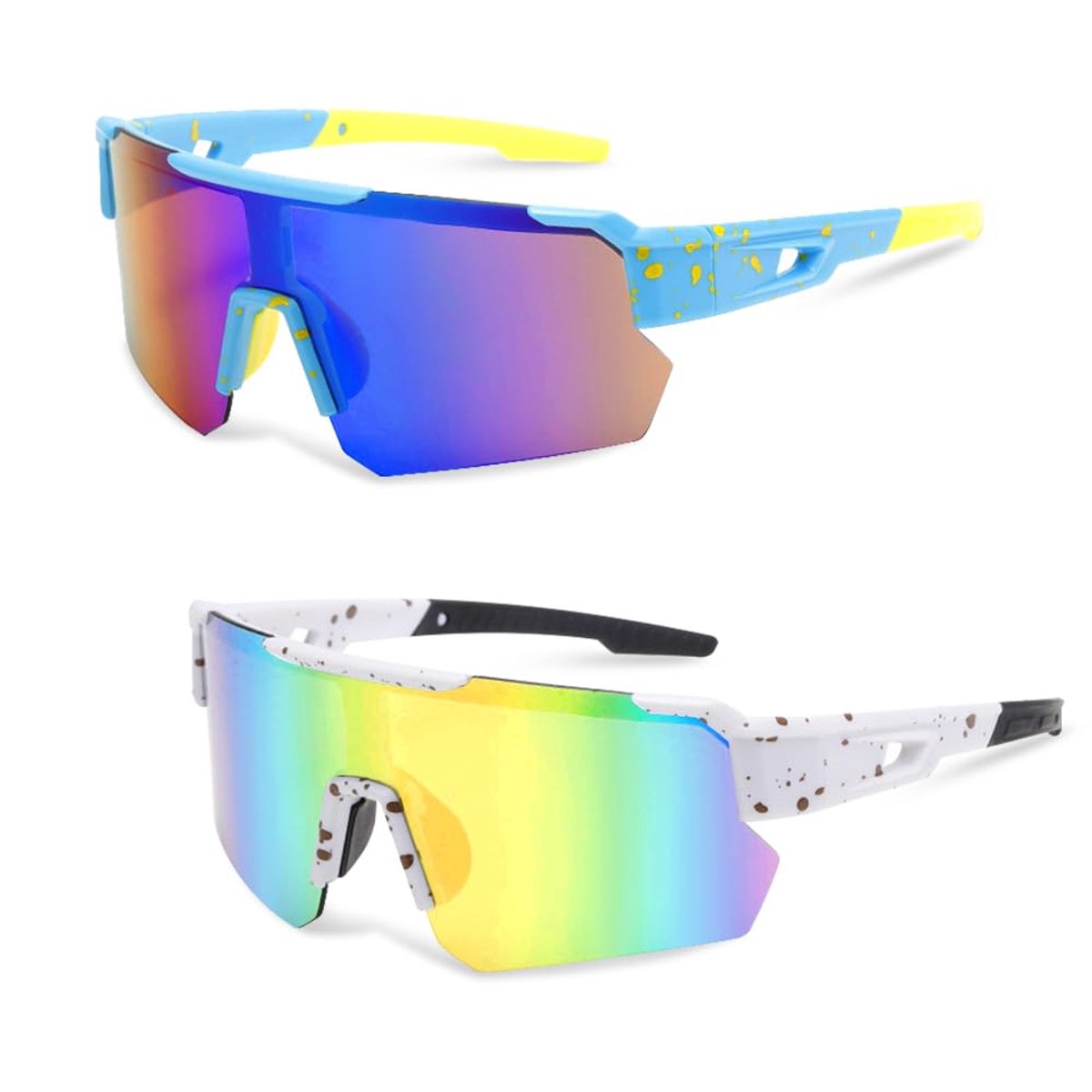 Zonnebril - UV400 Polarised - Groot Panoramisch Design