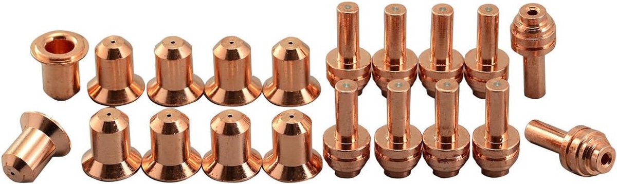 Plasma Electrode en Tip Set voor 25A Kunststof Snijapparatuur