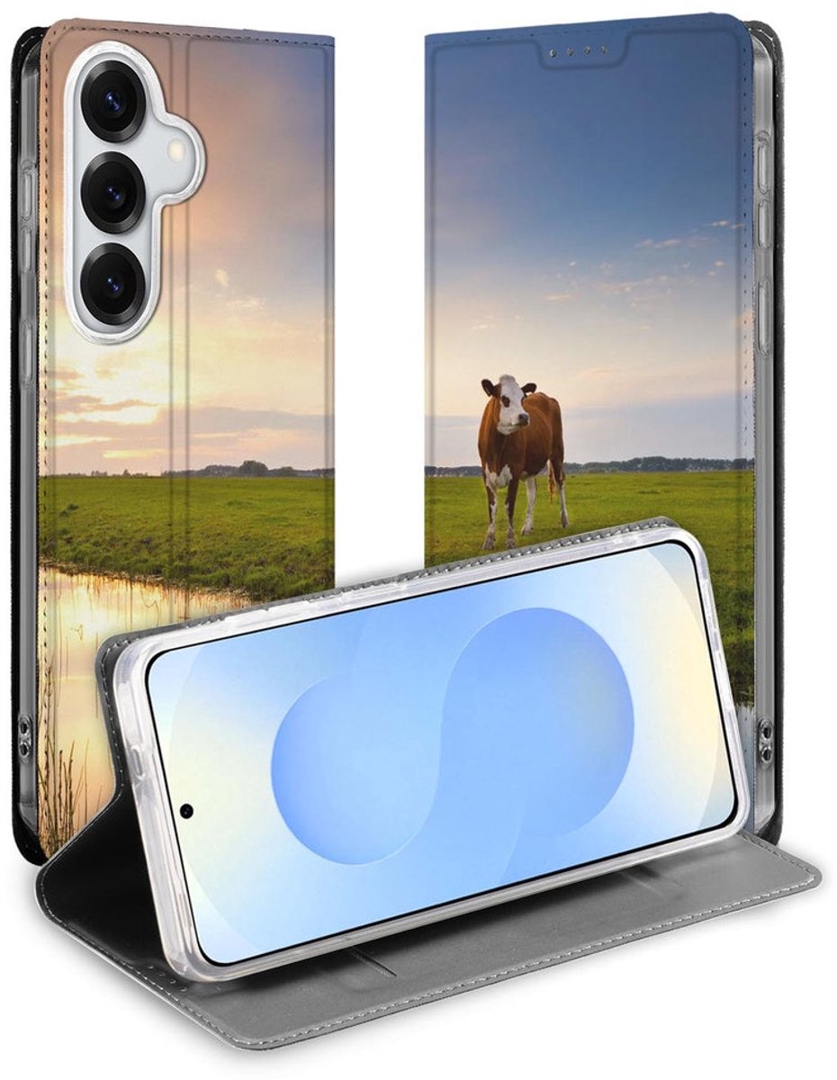 Standcase Hoesje voor Bookcase Samsung Galaxy S26 Plus Koe