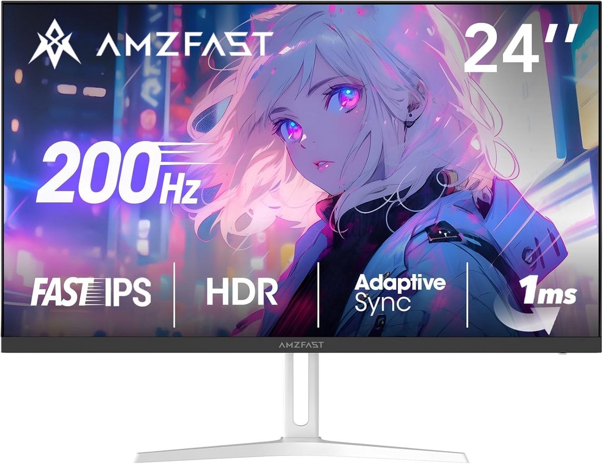 24 inch Gaming Monitor 200Hz FHD IPS Laagste Responstijd VESA