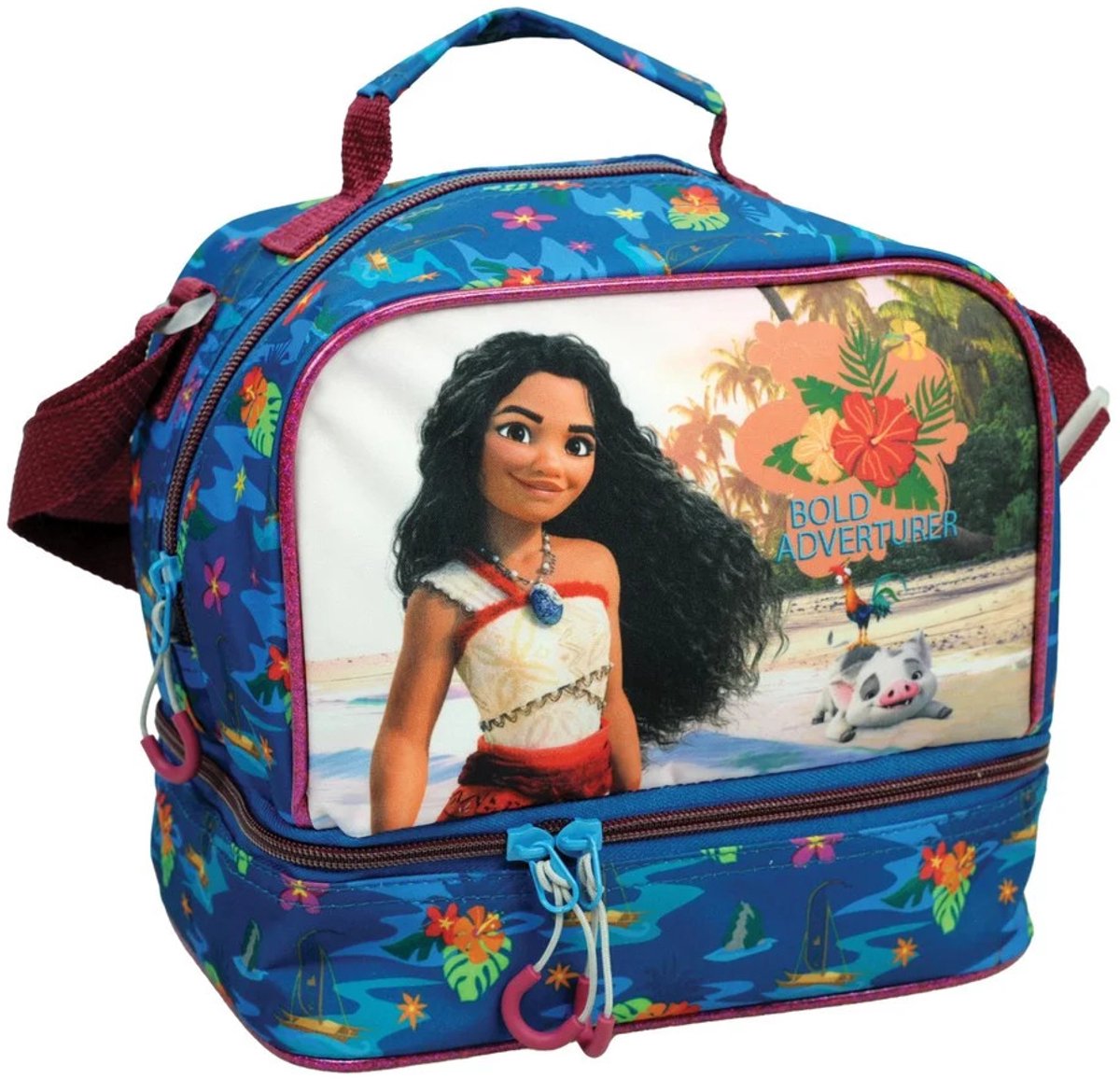 Disney Vaiana Bold Adventurer thermo lunchtas 21 cm