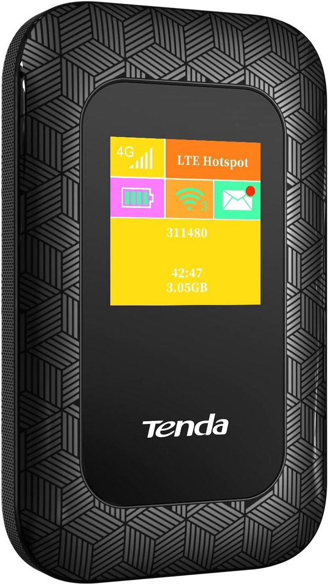 Mobiele 4G WiFi Hotspot Router met 2100mAh Batterij voor Reizen