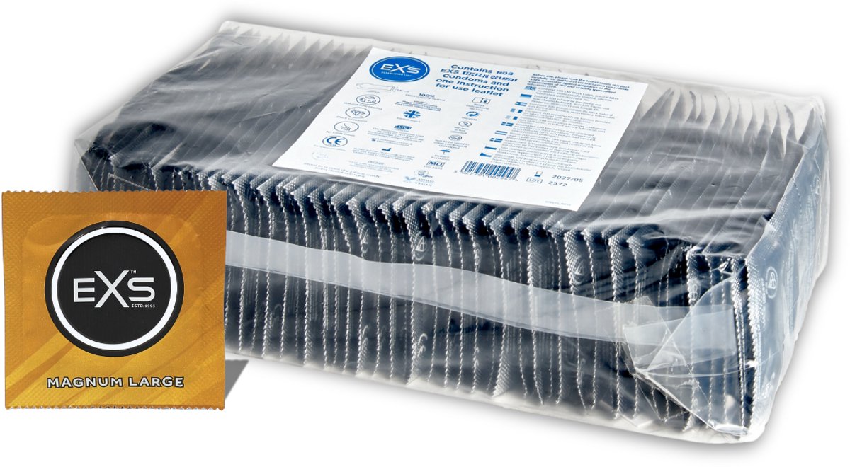 Exs Magnum Condooms – Extra Grote Condooms 100 stuks