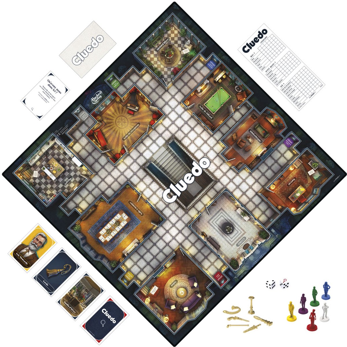 Cluedo - Bordspel Nieuwe variant - Gezelschapsspel — afbeelding 15