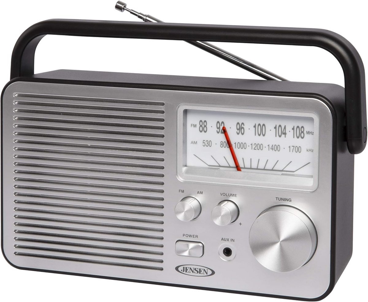 Draagbare AM/FM Radio met Telescoopantenne