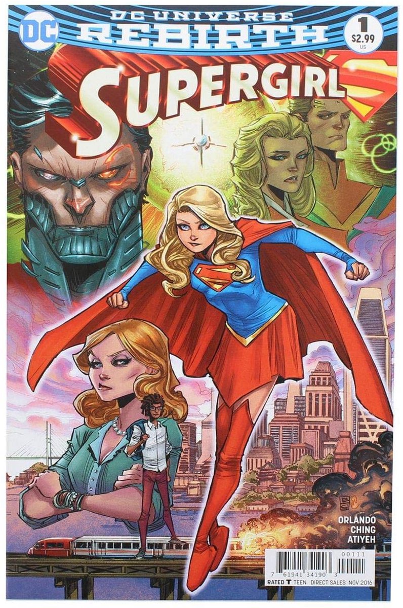 Superheld comics Supergirl nummer 1 - DC Comics