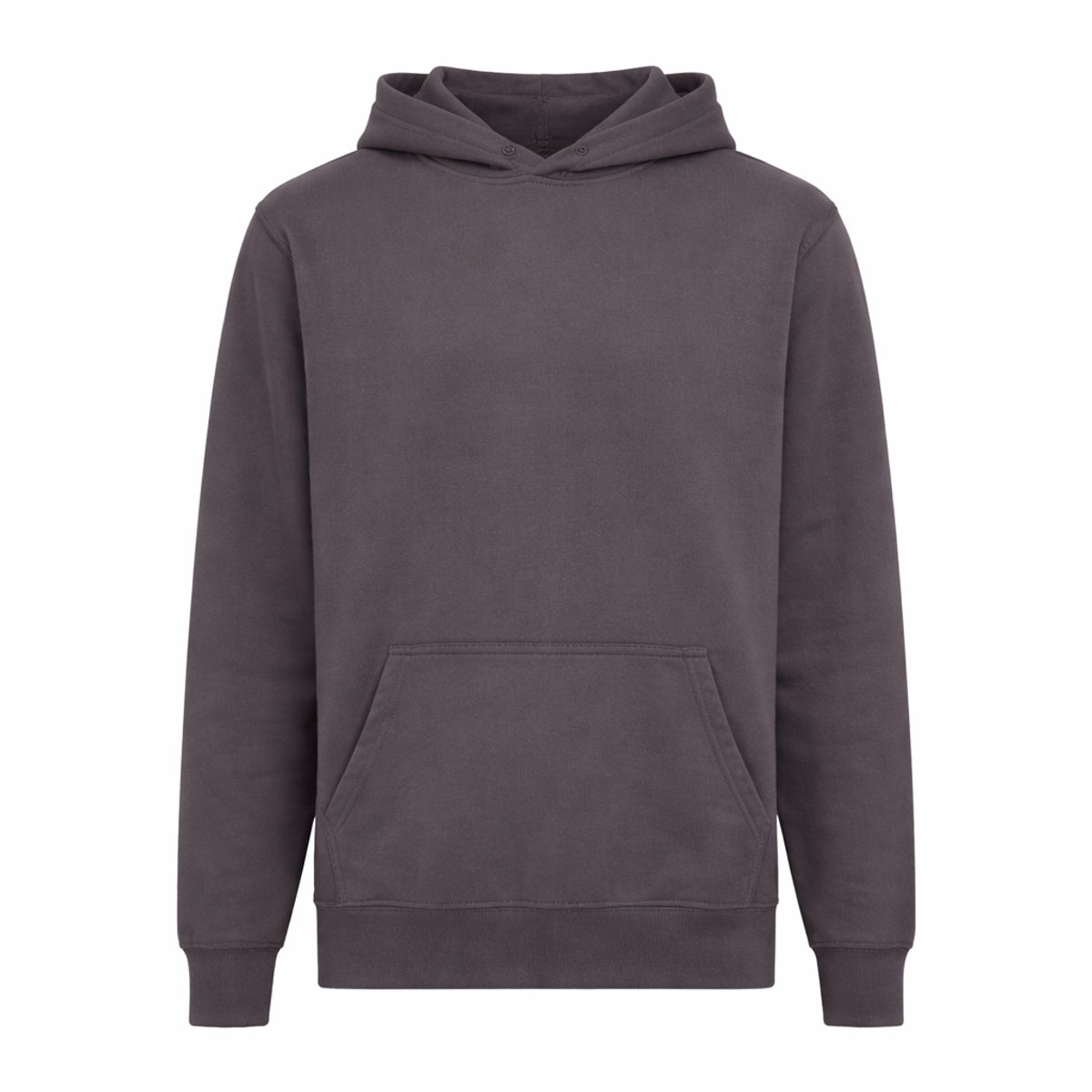 Hoodie Recyled Katoen - Maat L - Antraciet - 100% katoen - 280 grams