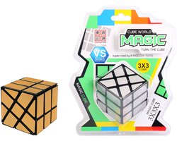 IQ Puzzel Magic 9 x 6 x 6 goud/zilver Kubus :: HOT Games