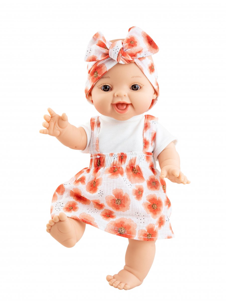 Paola Reina pop Gordi meisje blank 34cm - realistische speelpop.