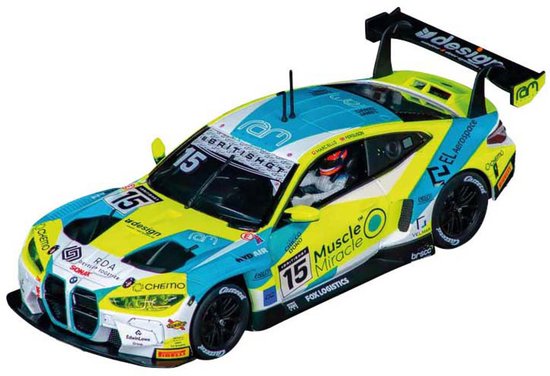 Carrera Speelgoedvoertuig Auto - DIGITAL 132 - BMW M4 GT3 RAM Racing No.15 British GT 2024 auto van Merkloos — afbeelding 3