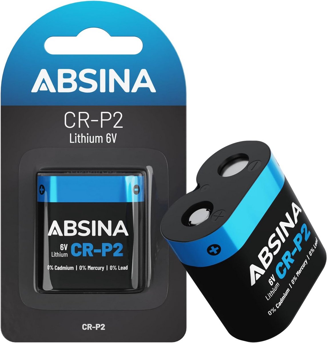 6V Lithium Knoopcel Batterij voor Camera, Flitser en Bewegingsmelder