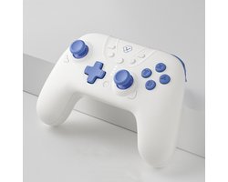 switch2 pro Bluetooth-gamepad, draadloze controller, multifunctioneel met trillingsfunctie, wit