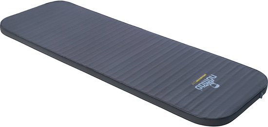 NOMAD® Dreamzone 5.0 Slaapmat - 198x68 - Dikte 5 cm - Donkergrijs - 1 Persoons Luchtbed - Makkelijk opblazen en legen - Incl Hoes van Merkloos — afbeelding 4