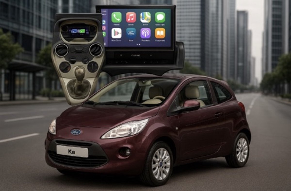 ADIVOX T2 7 inch geschikt voor Ford Ka 2009-2016 Android 15 CarPlay/Auto/Wifi/RDS/DSP/NAV/5G/DAB+