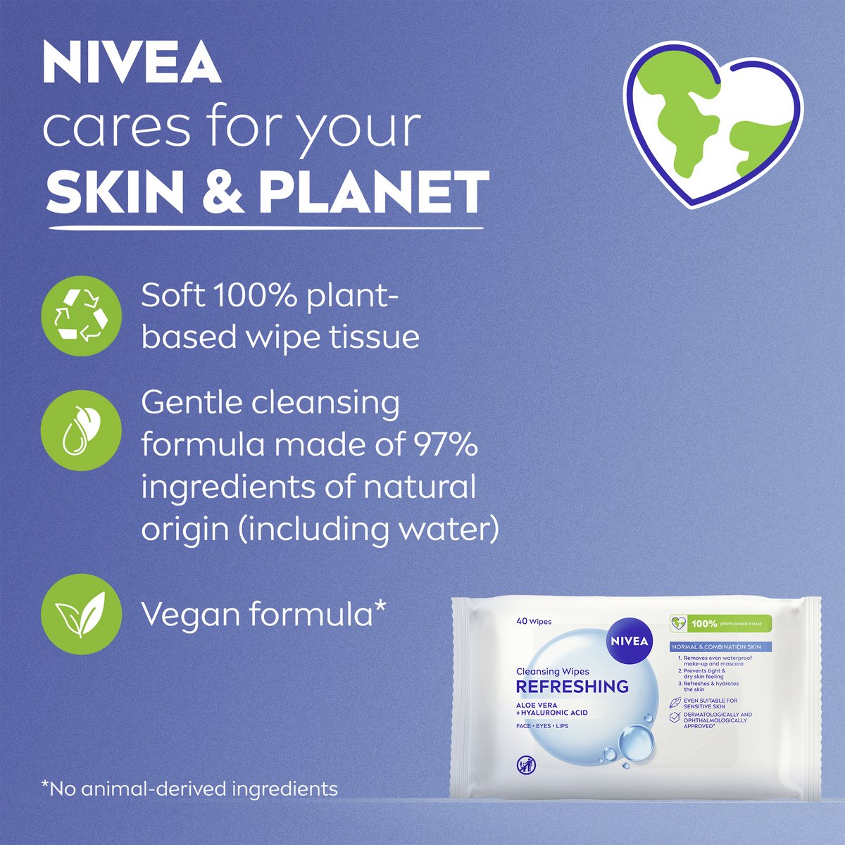 Beiersdorf AG NIVEA 3-in1 Verfrissende Reinigingsdoekjes thumbnail 5