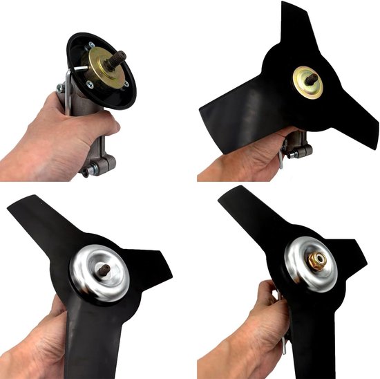 Bosmaaier Accessoires en vervangingsonderdelen - Metalen Moeren Set voor Grasmaaier en Grastrimmer - Inclusief Blade Adapter Kit(5 Stuks) van Merkloos	 — afbeelding 4